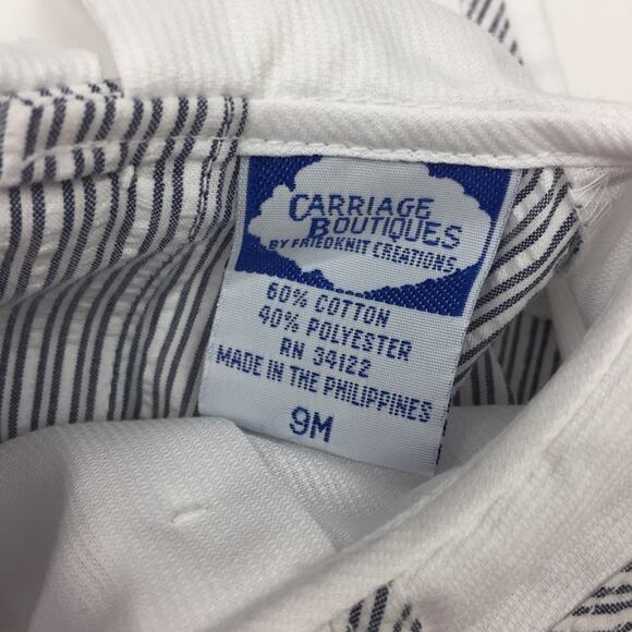 Carriage Boutiques Nautical Romper 9 Months - Picture 5 of 7